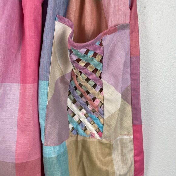 Vintage Oops Too California Pastel Top and Matching Skirt Size M EUC - Picture 8 of 10